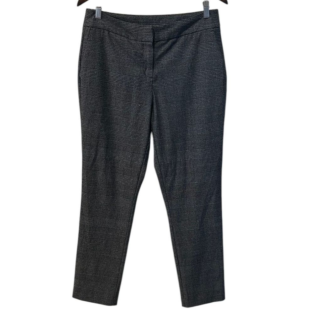 Joie Professional‎ Glen Plaid Check Dress Pants Trousers 10